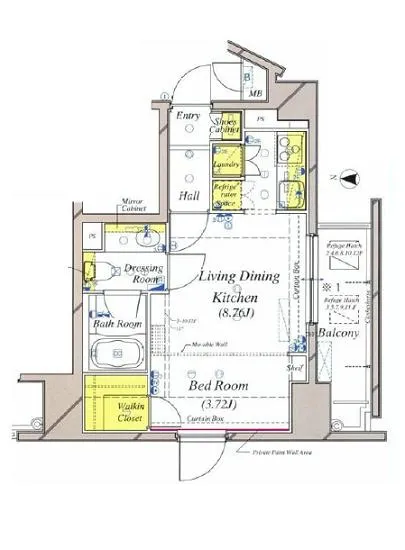 アルファニッシュ白金高輪 3F