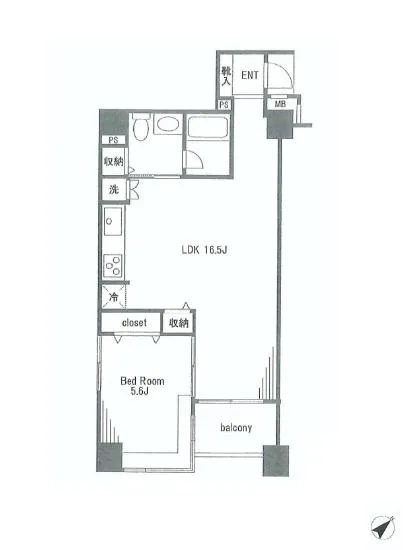 朝日サテライト六本木 603