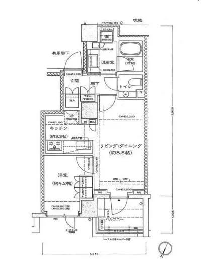 グランスイート広尾 3F
