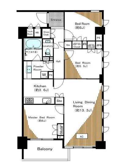 パークナード元麻布 205
