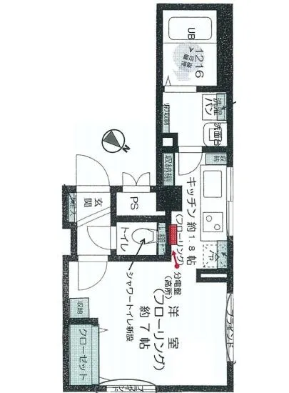 ピュア・M白金高輪 203