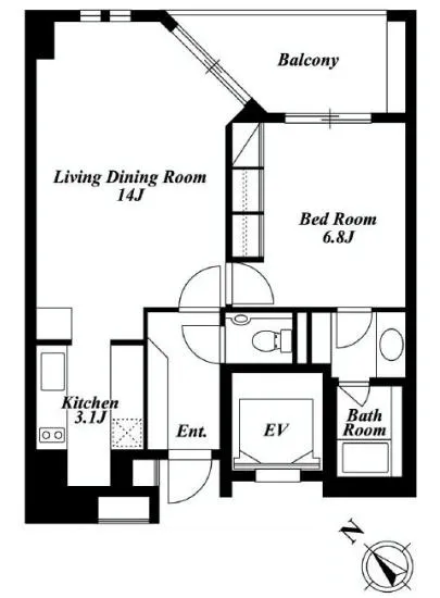 レガーロ赤坂 4F