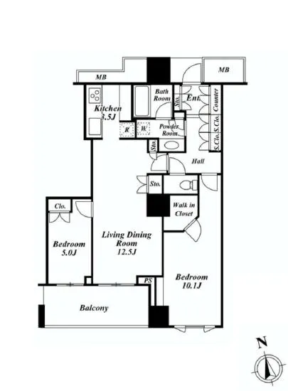 ブランズ麻布狸穴町 411