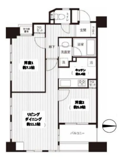 コスモ白金シティフォルム 1401