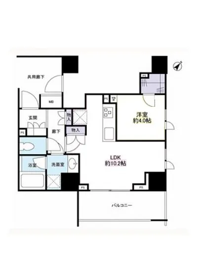 ルフォン白金台ザ・タワーレジデンス 5F