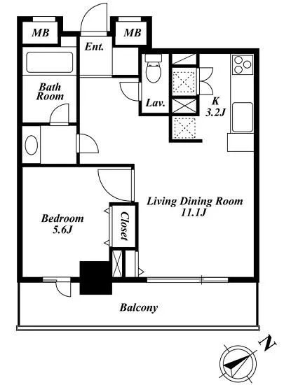 KDXレジデンス白金1 702