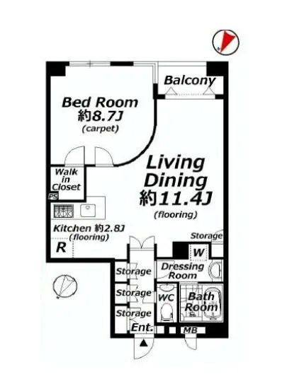 グランシティ三田三ノ橋 404