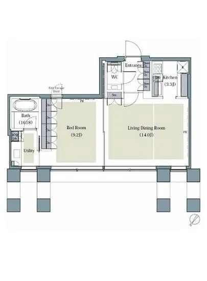 AKASAKA K-TOWER RESIDENCE 2709