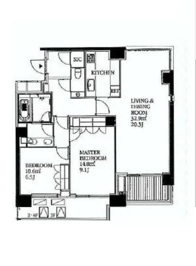 フォレセーヌ霊南坂レジデンス 204