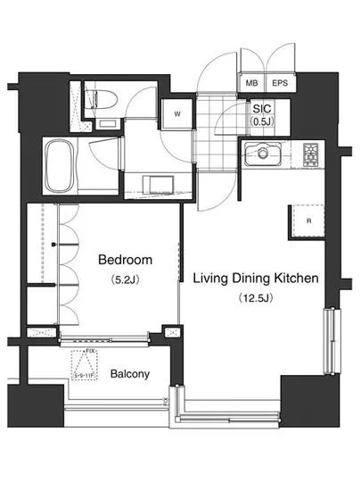 アパートメンツタワー麻布十番 604