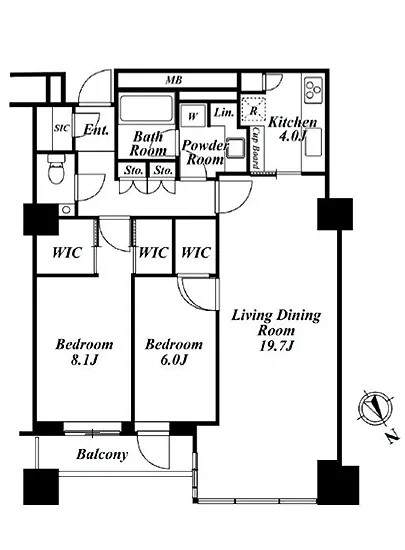 パークコート神宮前 A-13F