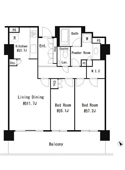 パークコート神宮前 F-6F