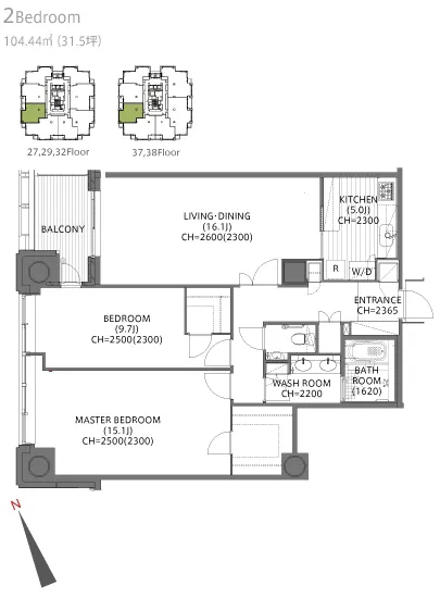 六本木ヒルズレジデンスB棟 3705