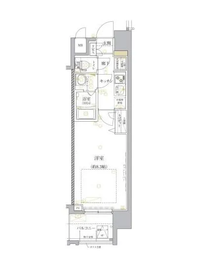 クレイシア芝浦 501