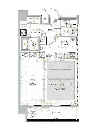 クレイシア芝浦 1002