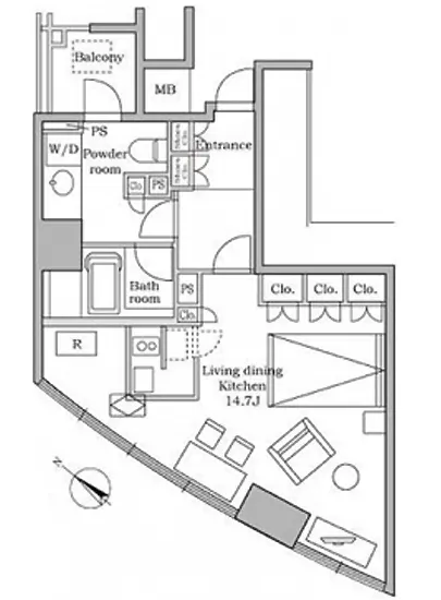 マジェスタワー六本木 2001