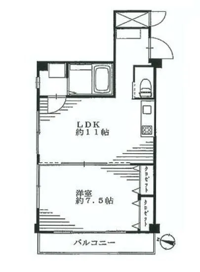 秀和第2材木町レジデンス 3F