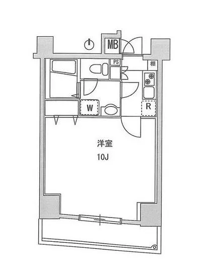 メゾン・ド・ヴィレ芝大門 301