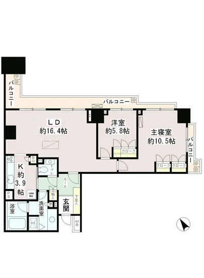 アクアシティ芝浦 1101