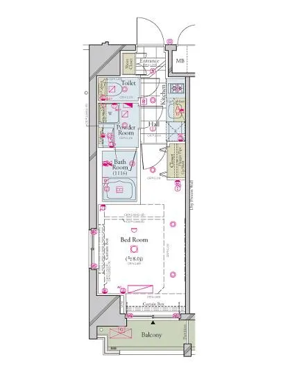 コンシェリア三田 404