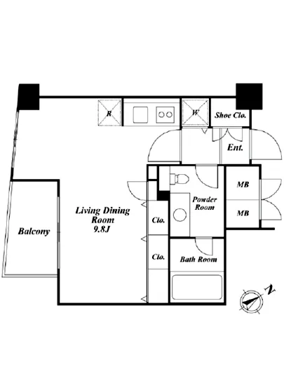 レジデンス広尾 1002