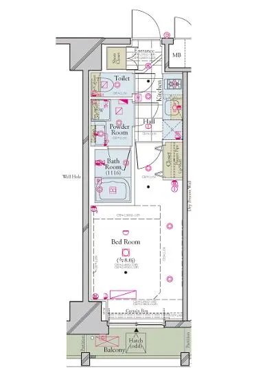 コンシェリア三田 202