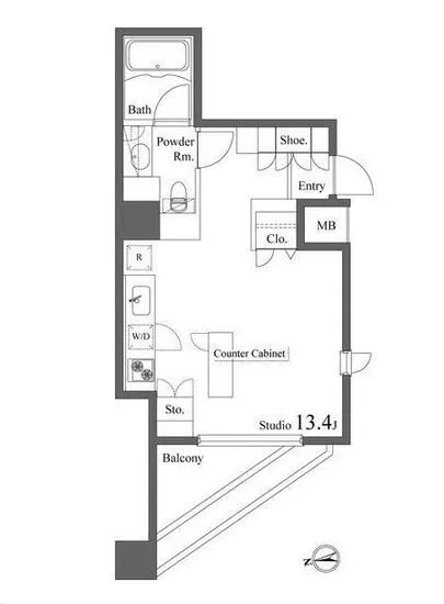 フリーディオ西麻布 905