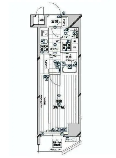 ガリシアヒルズ六本木 1505