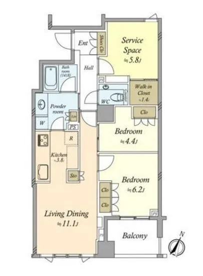 グランスイート広尾 418