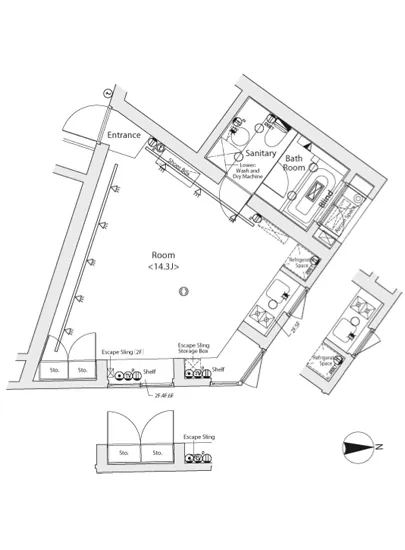 カスタリア恵比寿 304