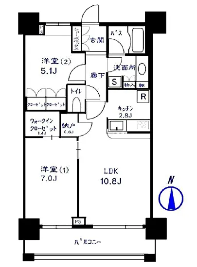 ベイクレストタワー 1810