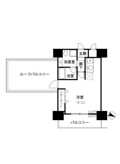 レジディア麻布十番II 803