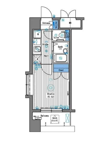 ガラシティ南麻布 201
