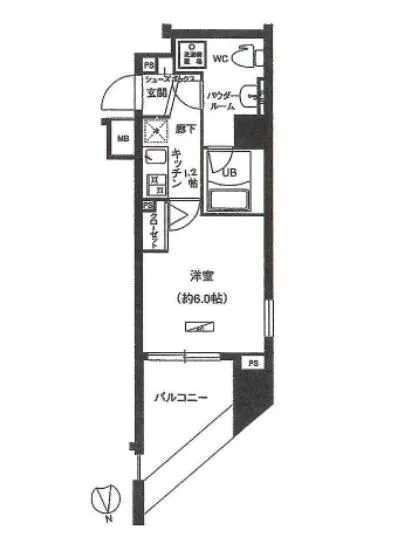 メインステージ白金高輪駅前 301