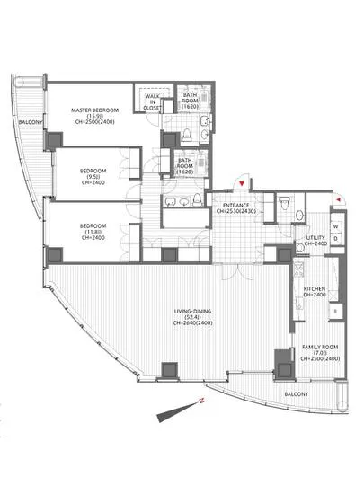 愛宕グリーンヒルズフォレストタワー 3802