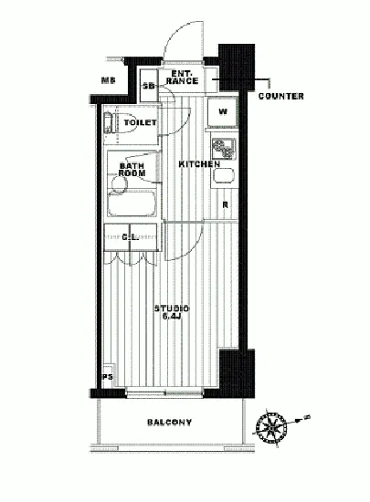 エスティメゾン麻布十番 602