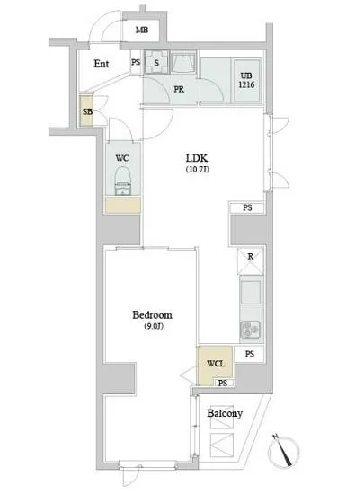 ロイジェント新橋 404