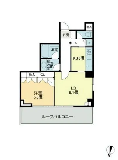 ザ・パークレックス南麻布 603