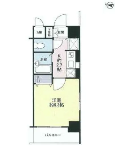 ルモンド南麻布 2階