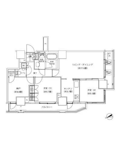 パークキューブ愛宕山タワー 802
