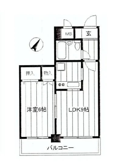 ルーブル白金 1階