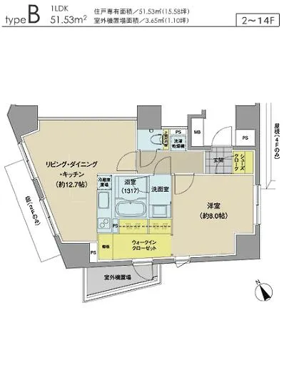 パークハビオ元麻布 1302