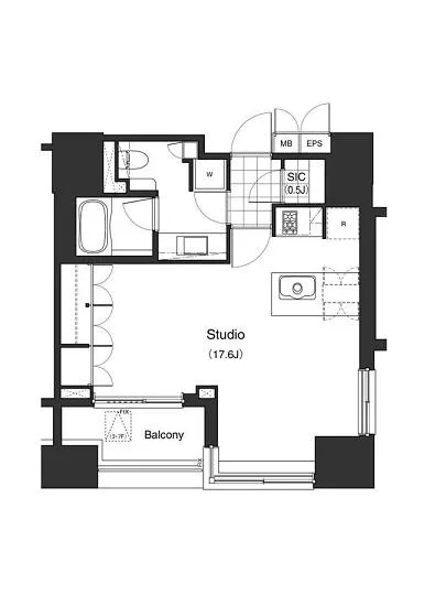 アパートメンツタワー麻布十番 304