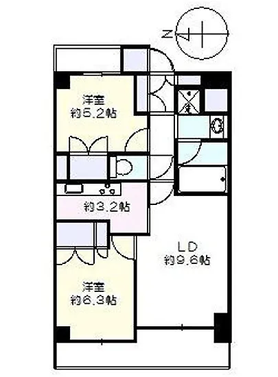 藤和シティスクエア三田ノースウィング 5F