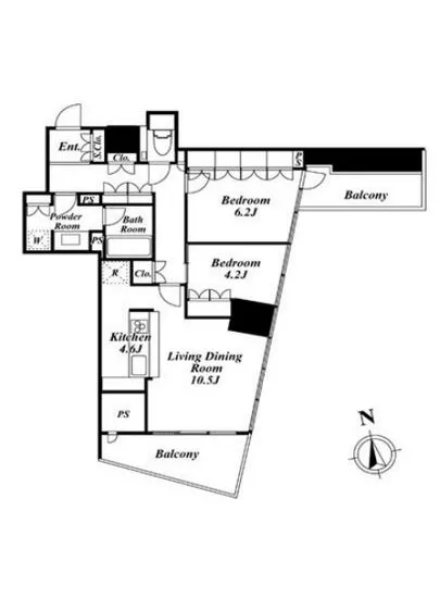 ザ・パークハウス西麻布レジデンス 405