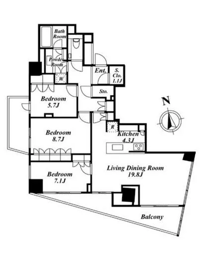 ザ・パークハウス西麻布レジデンス 2006