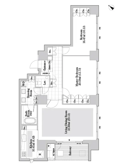ラ・トゥール千代田富士見 1202