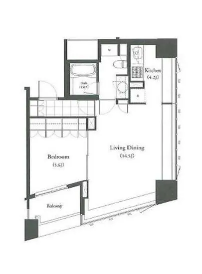 パークキューブ目黒タワー 1201