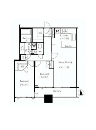 芝パークタワー 1506