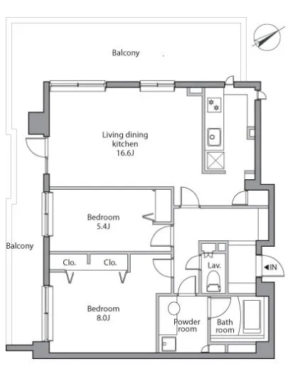 レジディア赤坂 501